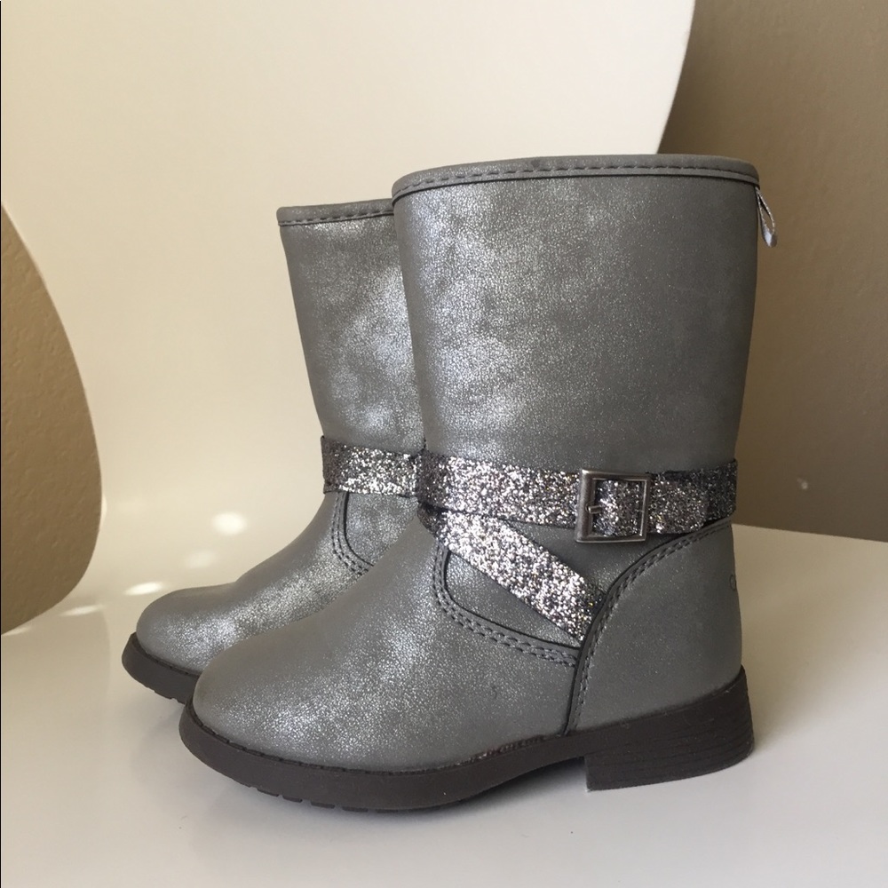 Metallic boots sz7